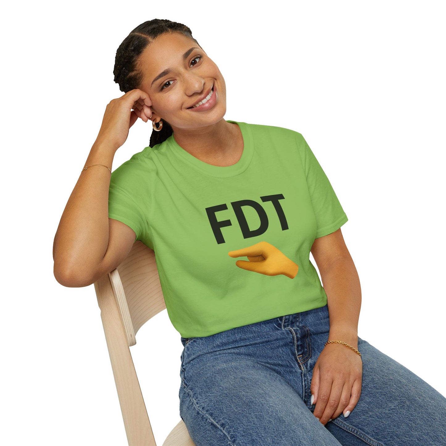 FDT (teeny weeny) unisex t-shirt,  Funny Political Tee, Humorous Gift, Unisex Casual Wear, Statement Shirt, Ideal for Parties