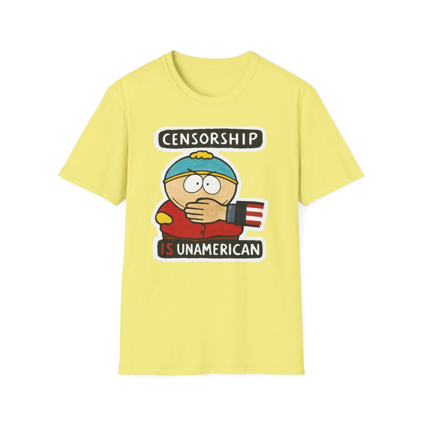 Anti-Censorship unisex Tee, Protest Clothing, Graphic Tee, Casual Wear, Gift for Activists, Free Speech, unamerican censorship tee unisex fit