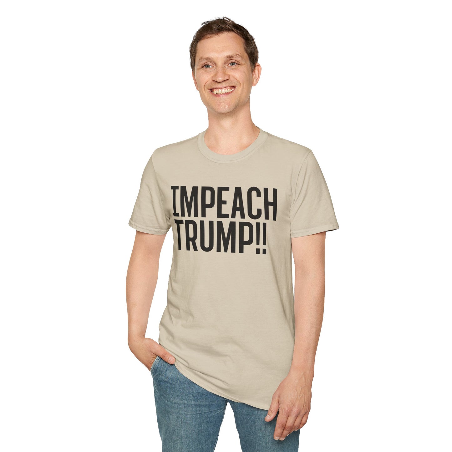 Impeach Trump!! front We've Had Enough back T-Shirt | Impeach Trump!!, Political Apparel, Comfortable Graphic Tee, Statement Top
