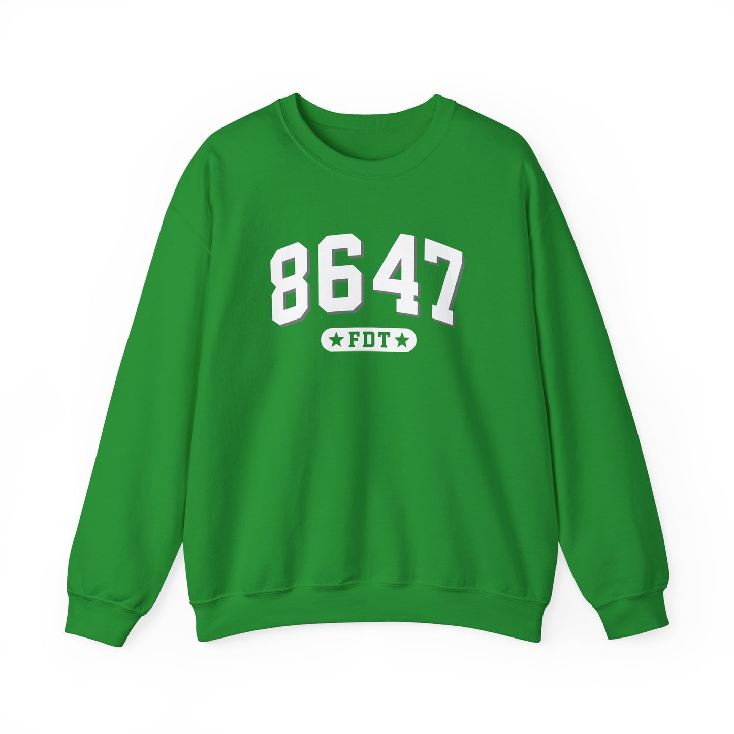 8647 FDT unisex Crewneck Sweatshirt, Stand with FDT Sweatshirt, No Trump Crewneck, Anti-Fascism Sweatshirt, unisex crewneck sweatshirt