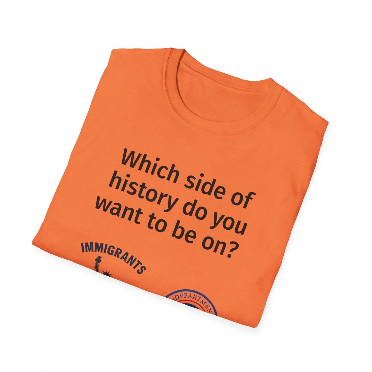 Which Side of History Do You Want to Be On? | Unisex Equal Rights Protest T-Shirt | Multicolored Fist Graphic Tee | Social Justice Shirt