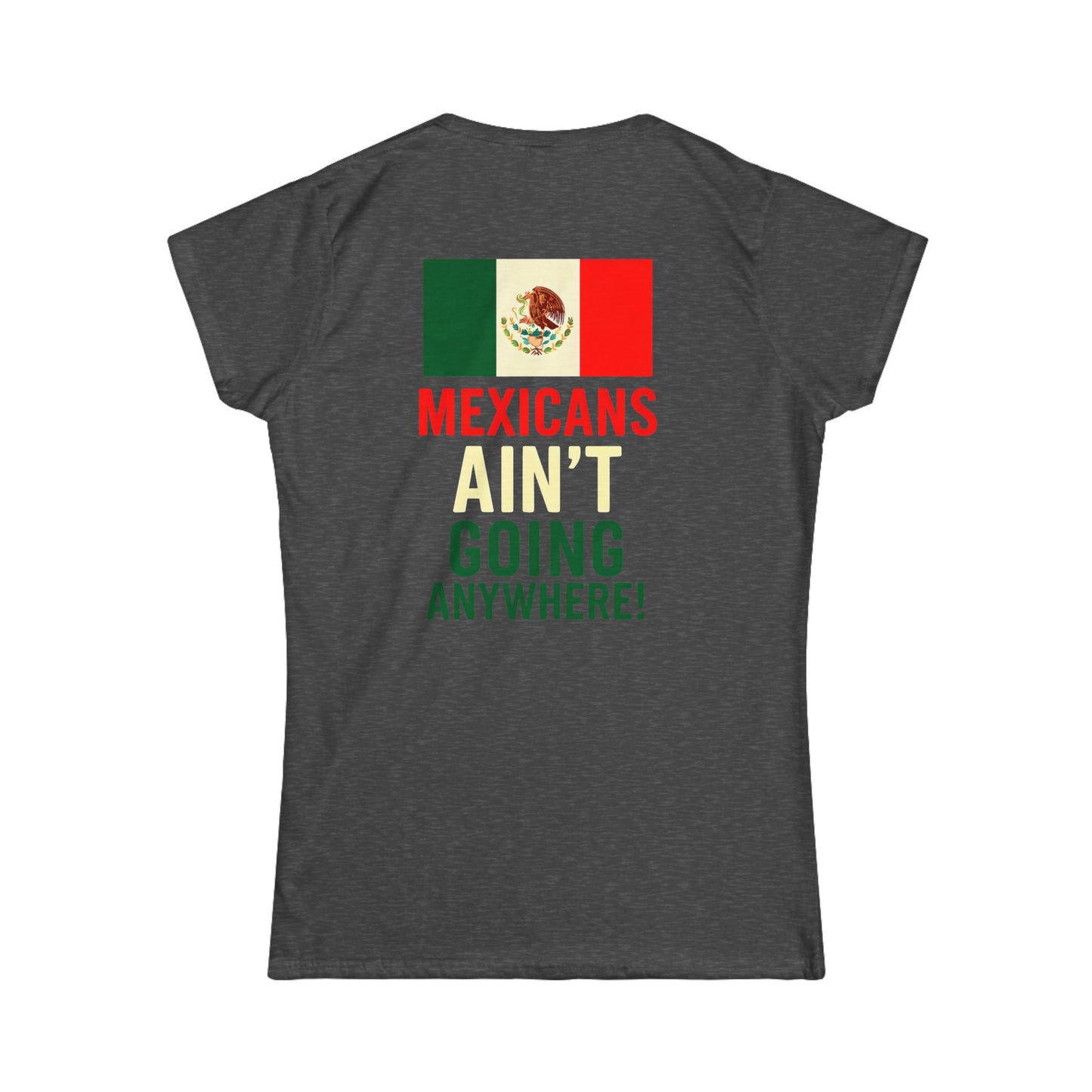 Chinga Tu MAGA front and back Ladies Fit Tee, Empowering T-Shirt, Trendy Graphic Tee, Gift for Activists, Women's Statement Shirt