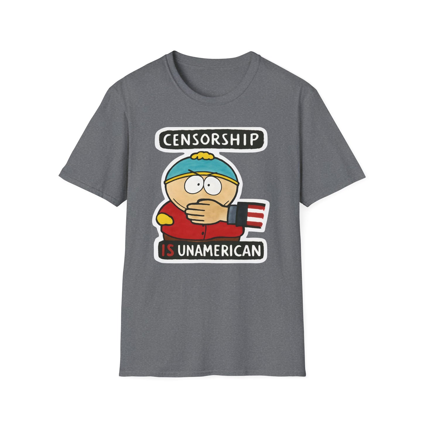 Anti-Censorship unisex Tee, Protest Clothing, Graphic Tee, Casual Wear, Gift for Activists, Free Speech, unamerican censorship tee unisex fit