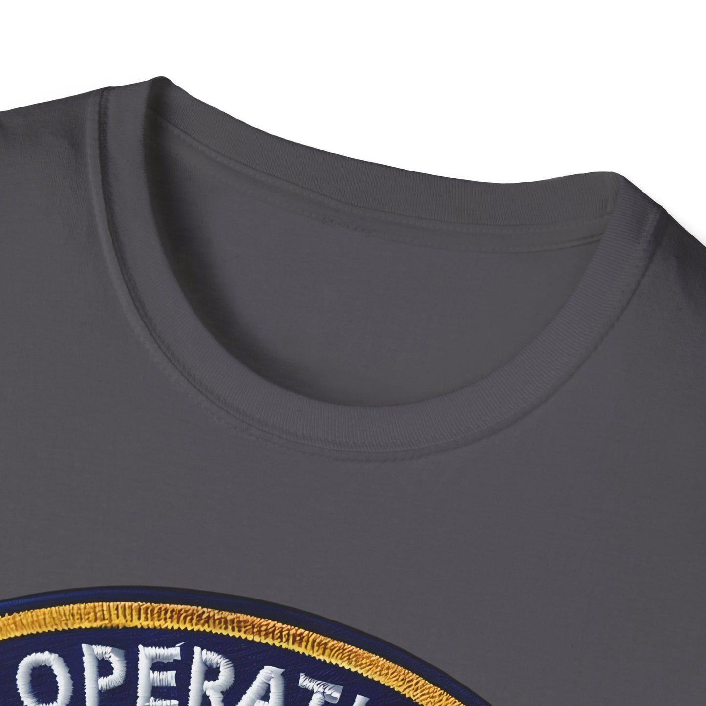 Operation Enduring Clusterf*ck Unisex Softstyle T-Shirt, Casual Wear, Military Humor Tee, Gift for Veterans, Fun Graphic Tee