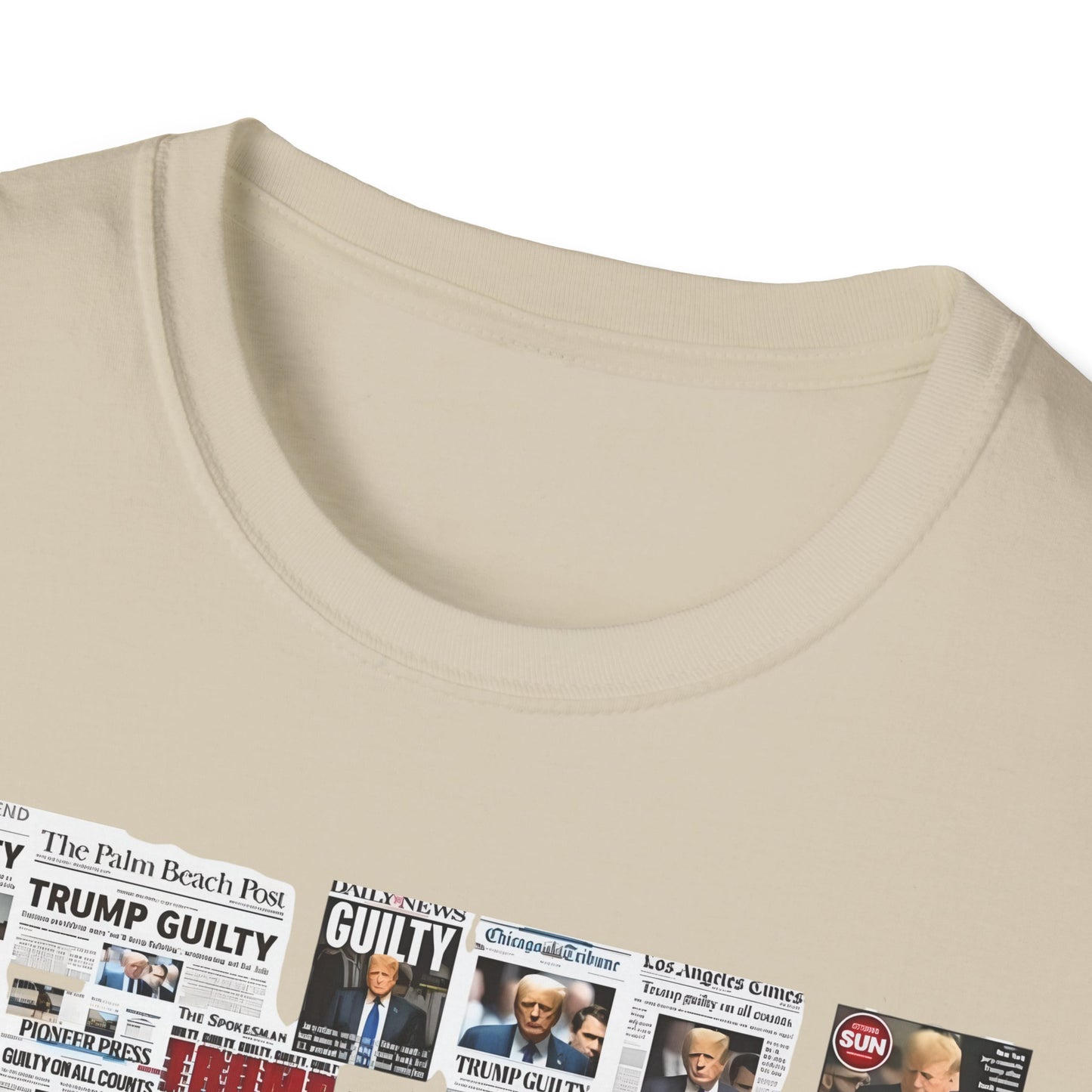 Coming Soon No Due Process Necessary! unisex anti-Trump tee, 34 felony counts tshirt, antiTrump statement apparel