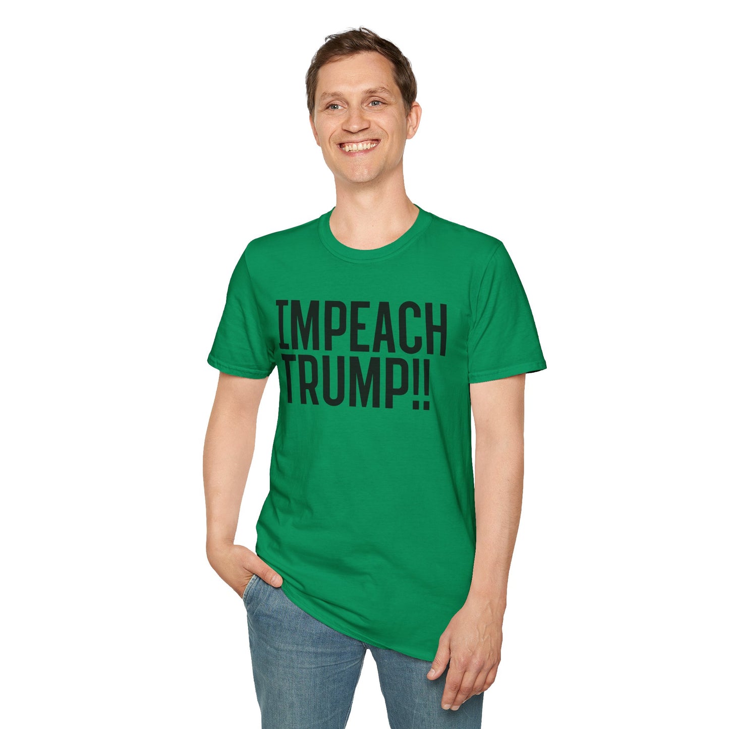 Impeach Trump!! front We've Had Enough back T-Shirt | Impeach Trump!!, Political Apparel, Comfortable Graphic Tee, Statement Top