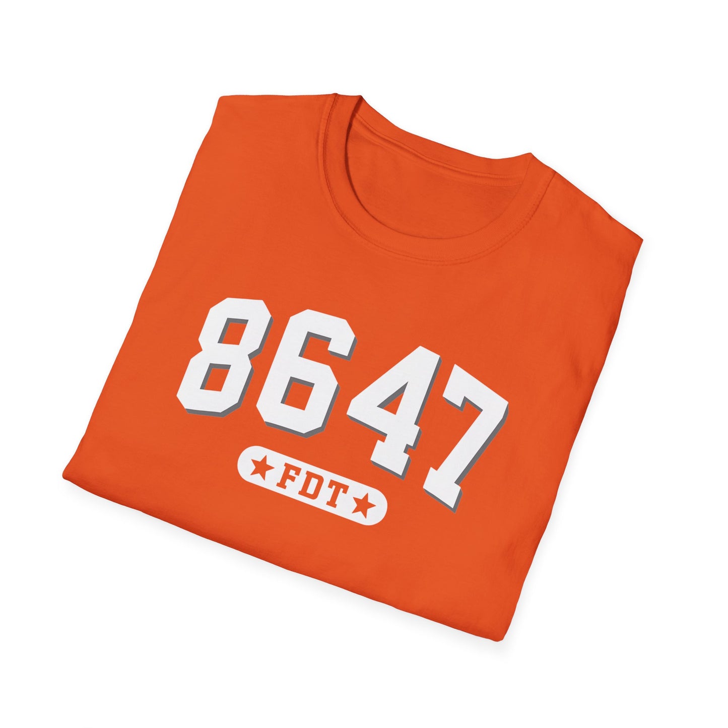 8647 FDT T-Shirt, Unisex Softstyle Tee, anti trump tee, resistance tee, FDT tshirt, protest tee, statement tshirt