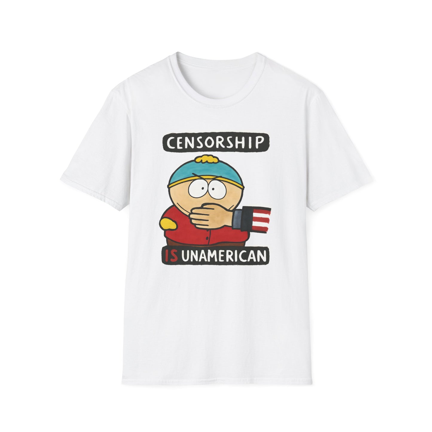 Anti-Censorship unisex Tee, Protest Clothing, Graphic Tee, Casual Wear, Gift for Activists, Free Speech, unamerican censorship tee unisex fit