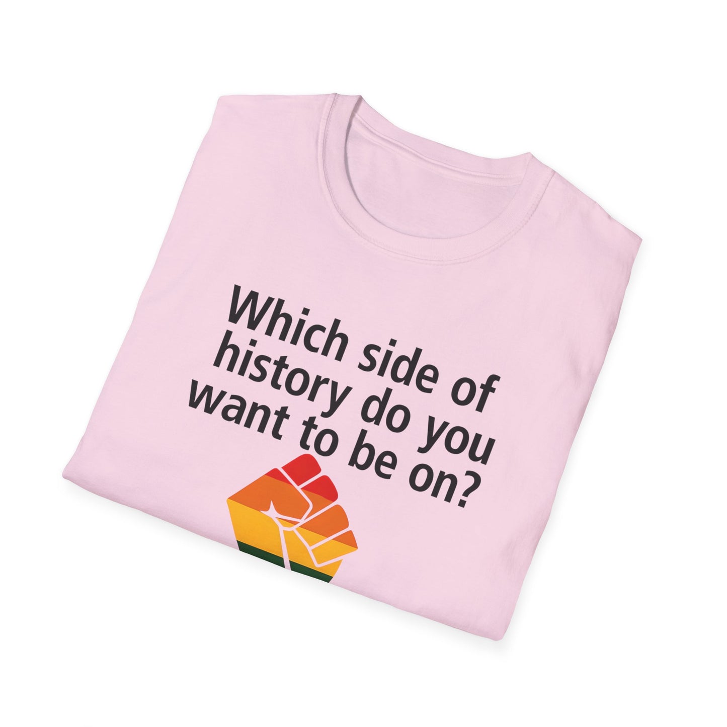 Equal Rights for All - What side of history do you want to be on? unisex T-shirt, Political Tee, Voter's Shirt, Casual Wear