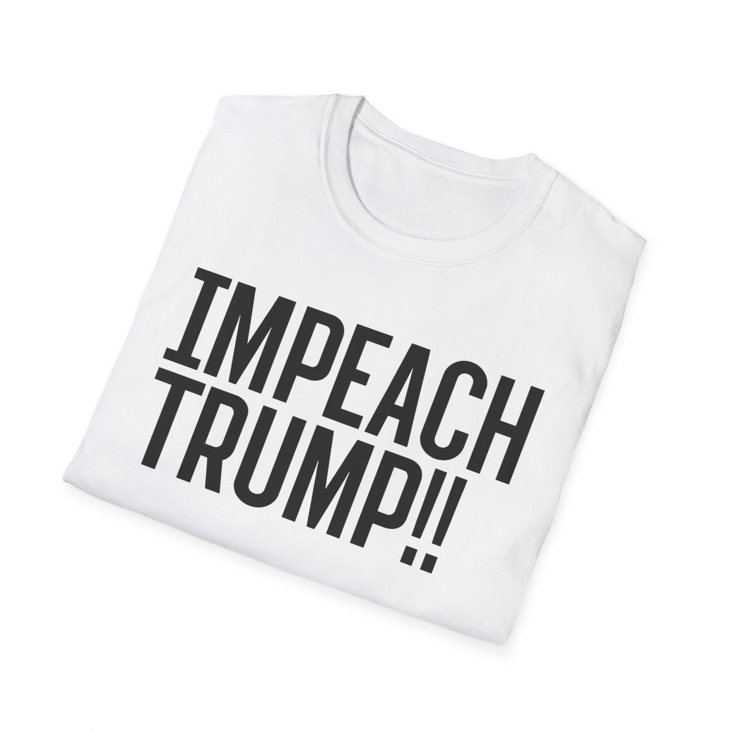 Impeach Trump!! front We've Had Enough back T-Shirt | Impeach Trump!!, Political Apparel, Comfortable Graphic Tee, Statement Top