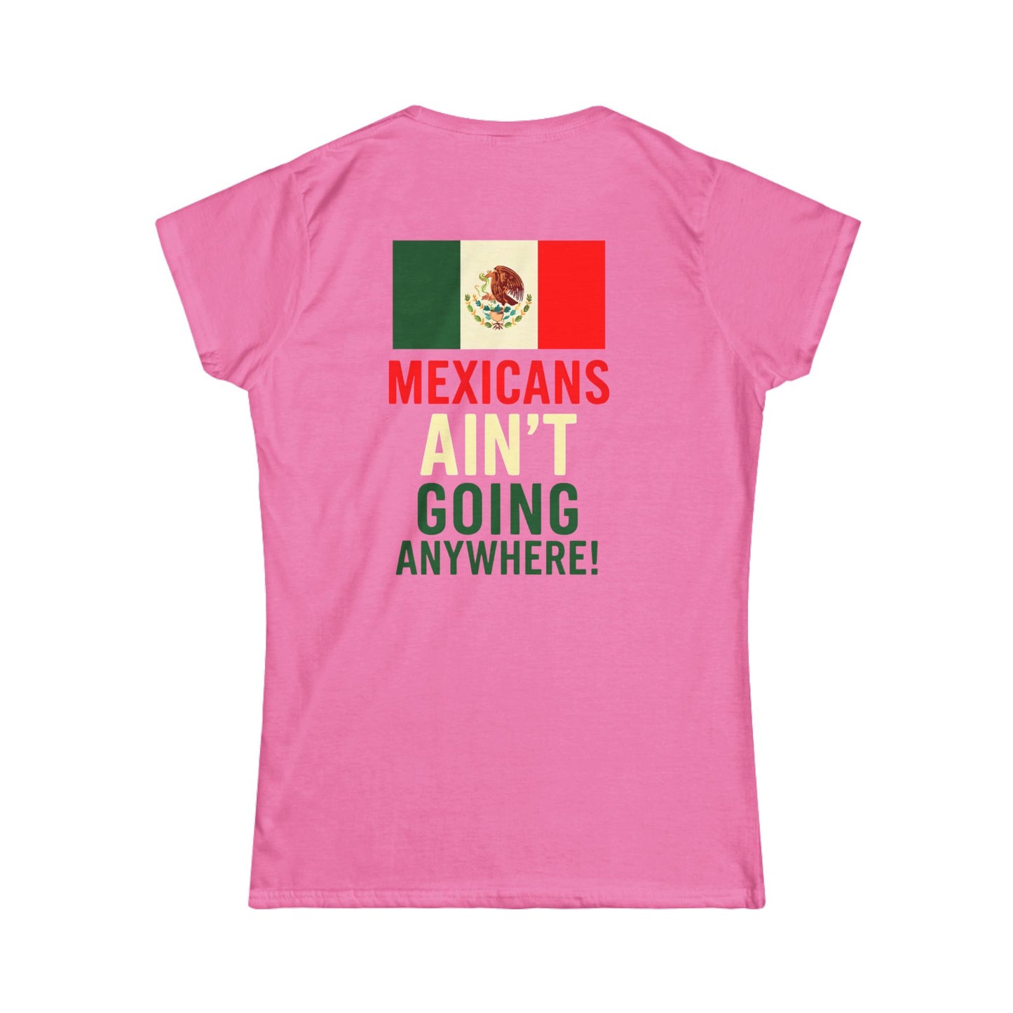 Chinga Tu MAGA front and back Ladies Fit Tee, Empowering T-Shirt, Trendy Graphic Tee, Gift for Activists, Women's Statement Shirt