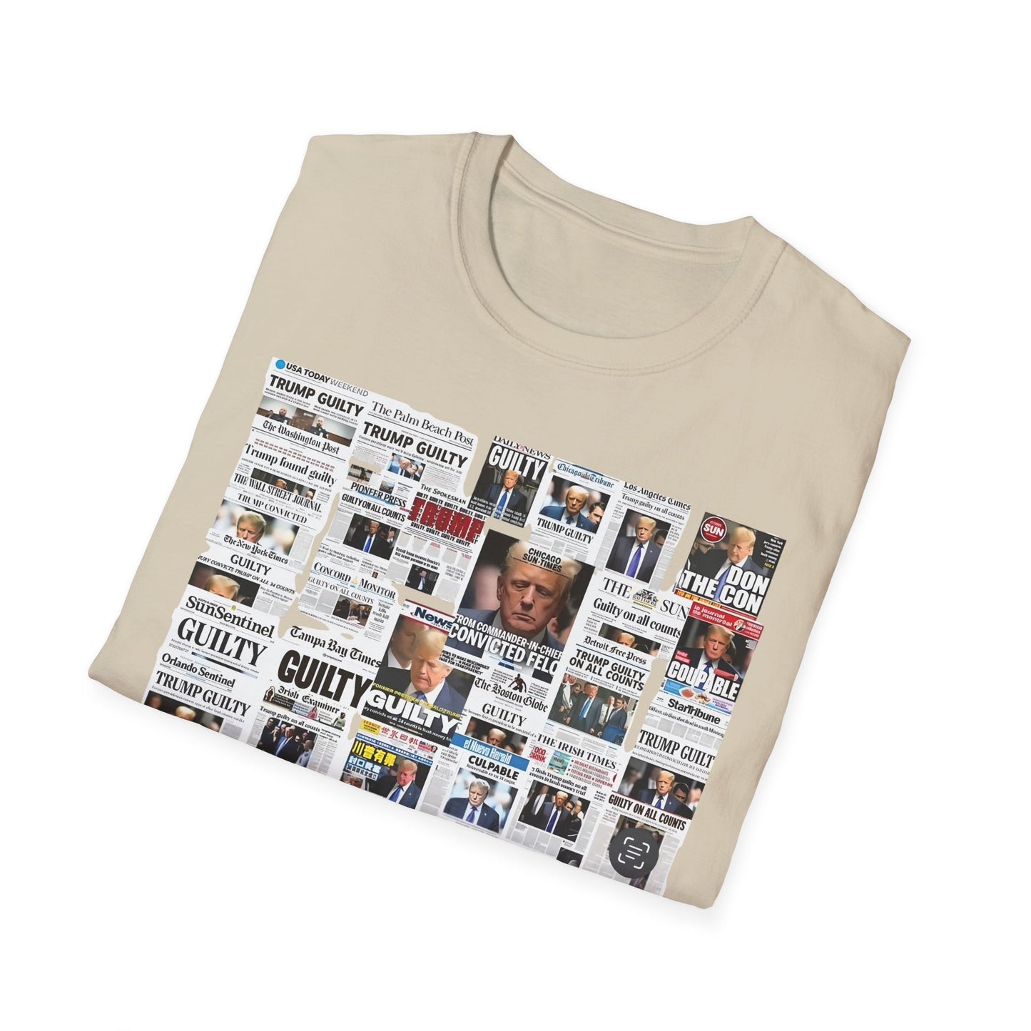 Coming Soon No Due Process Necessary! unisex anti-Trump tee, 34 felony counts tshirt, antiTrump statement apparel