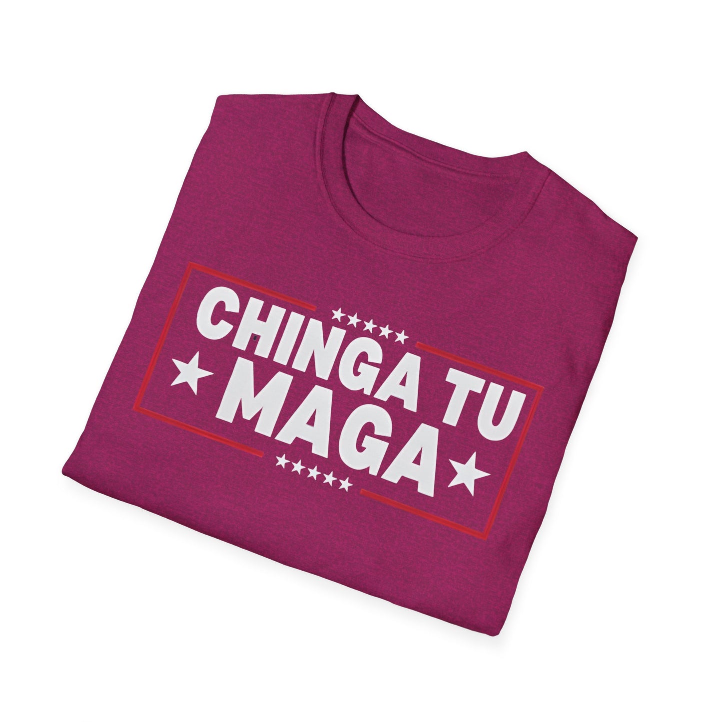 Chinga Tu MAGA unisex T-Shirt - Unique Gift, Casual Wear, Protest  Apparel, Everyday Fashion, Graphic Tee, Ban ICE