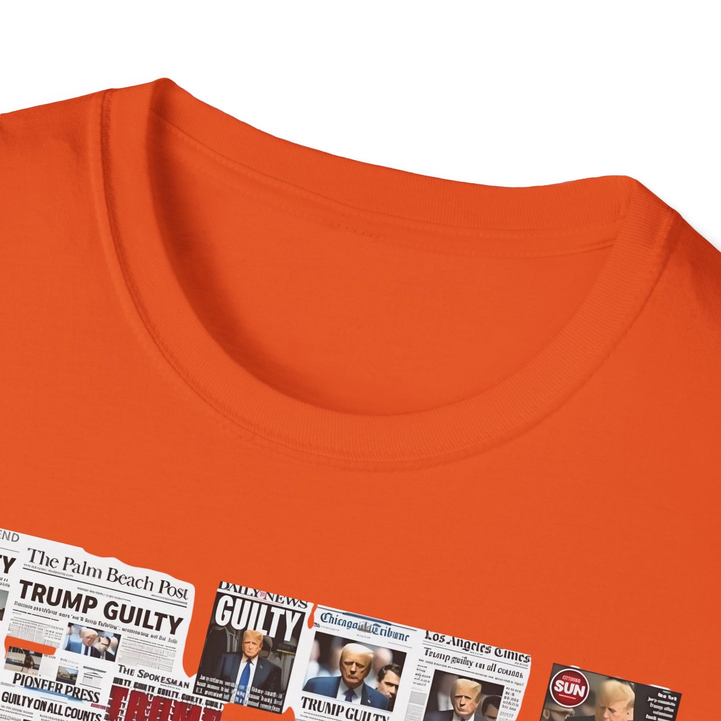 Coming Soon No Due Process Necessary! unisex anti-Trump tee, 34 felony counts tshirt, antiTrump statement apparel