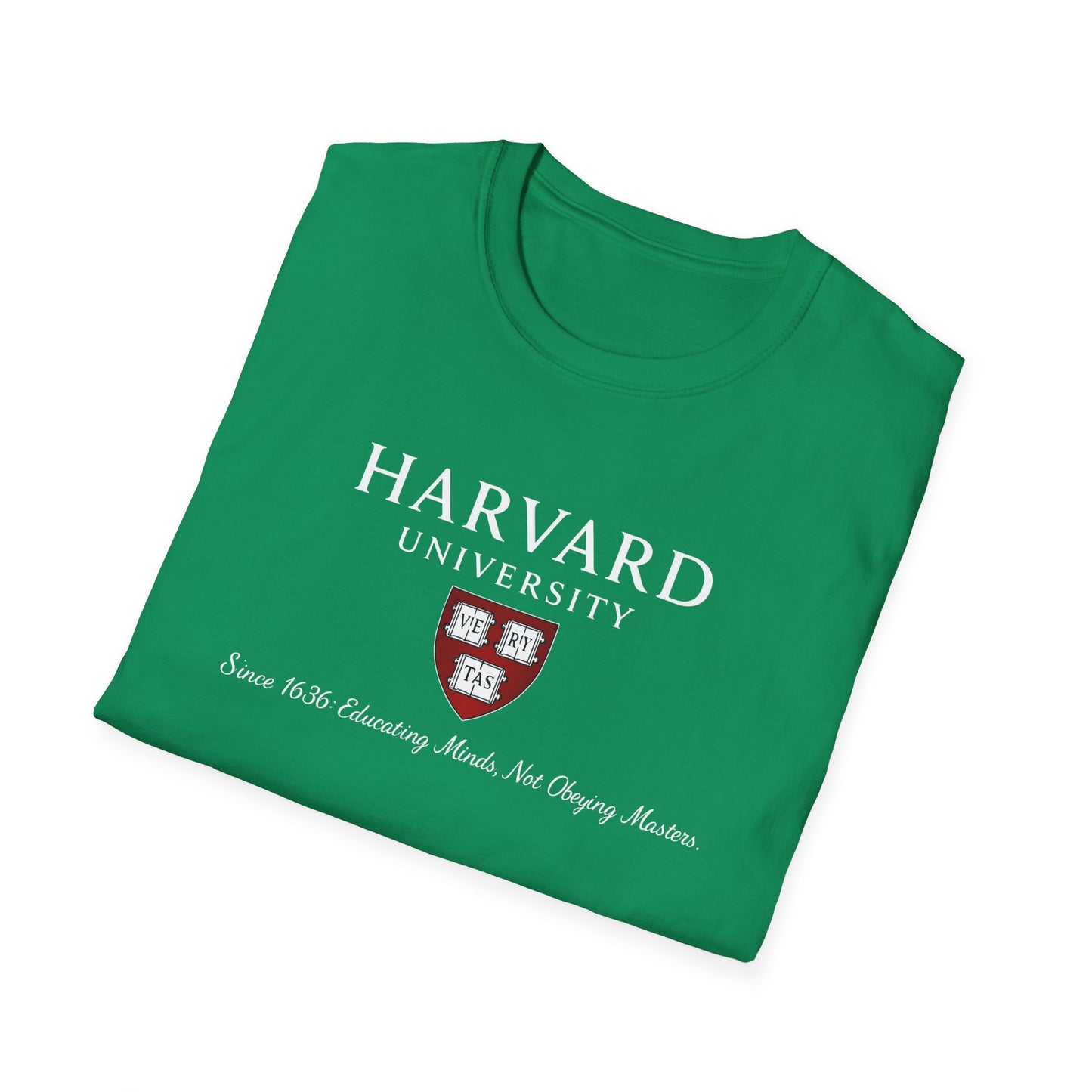 Harvard University - Since 1636: unisex t-shirt, antigovernment shirt, no masters tee, hands off universities t-shirt, law shirt