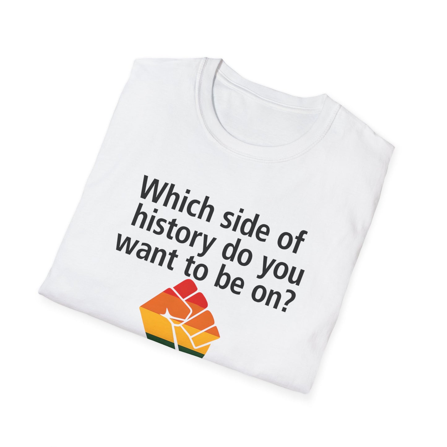 Equal Rights for All - What side of history do you want to be on? unisex T-shirt, Political Tee, Voter's Shirt, Casual Wear