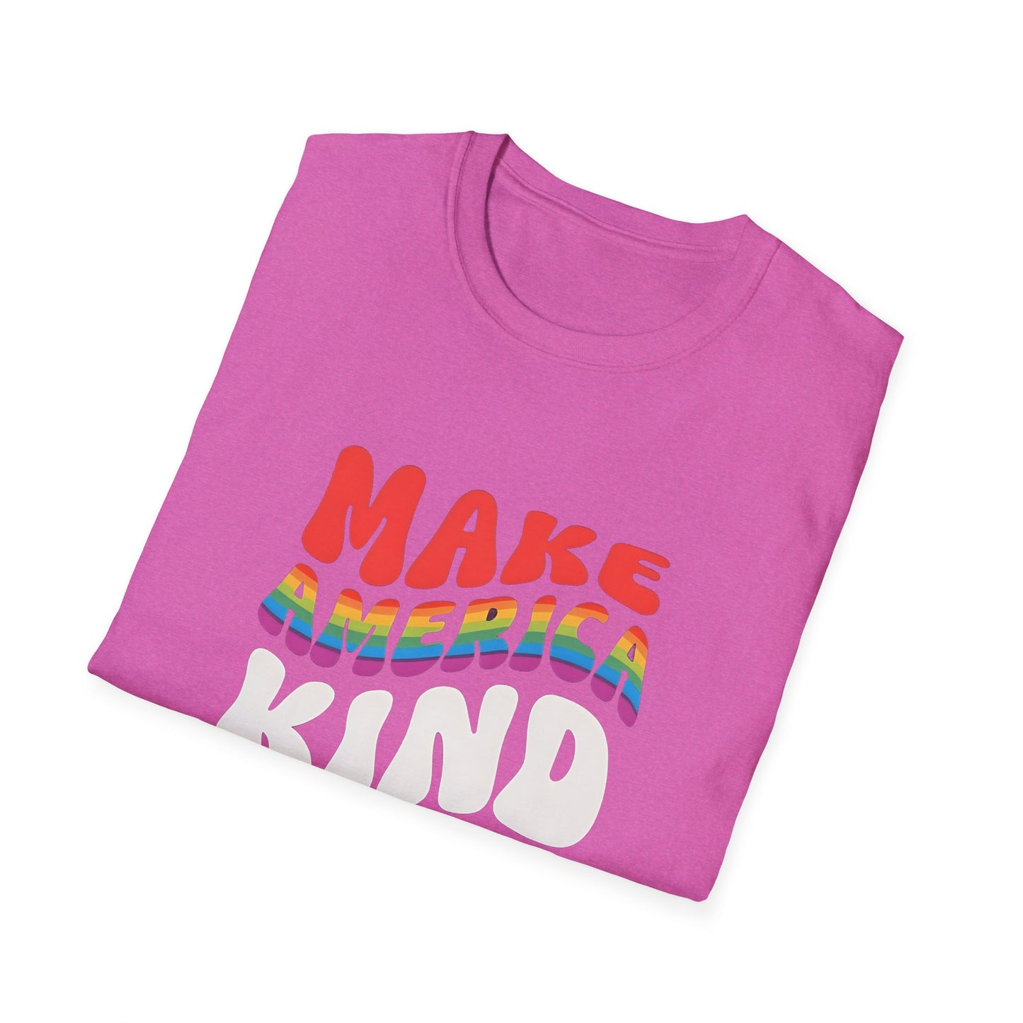 Make America Kind Again #BlueCrew T-Shirt,  Unisex #BlueCrew Tee, #BlueCrew Gear, Anti MAGA Tee, Anti Fascist Tee