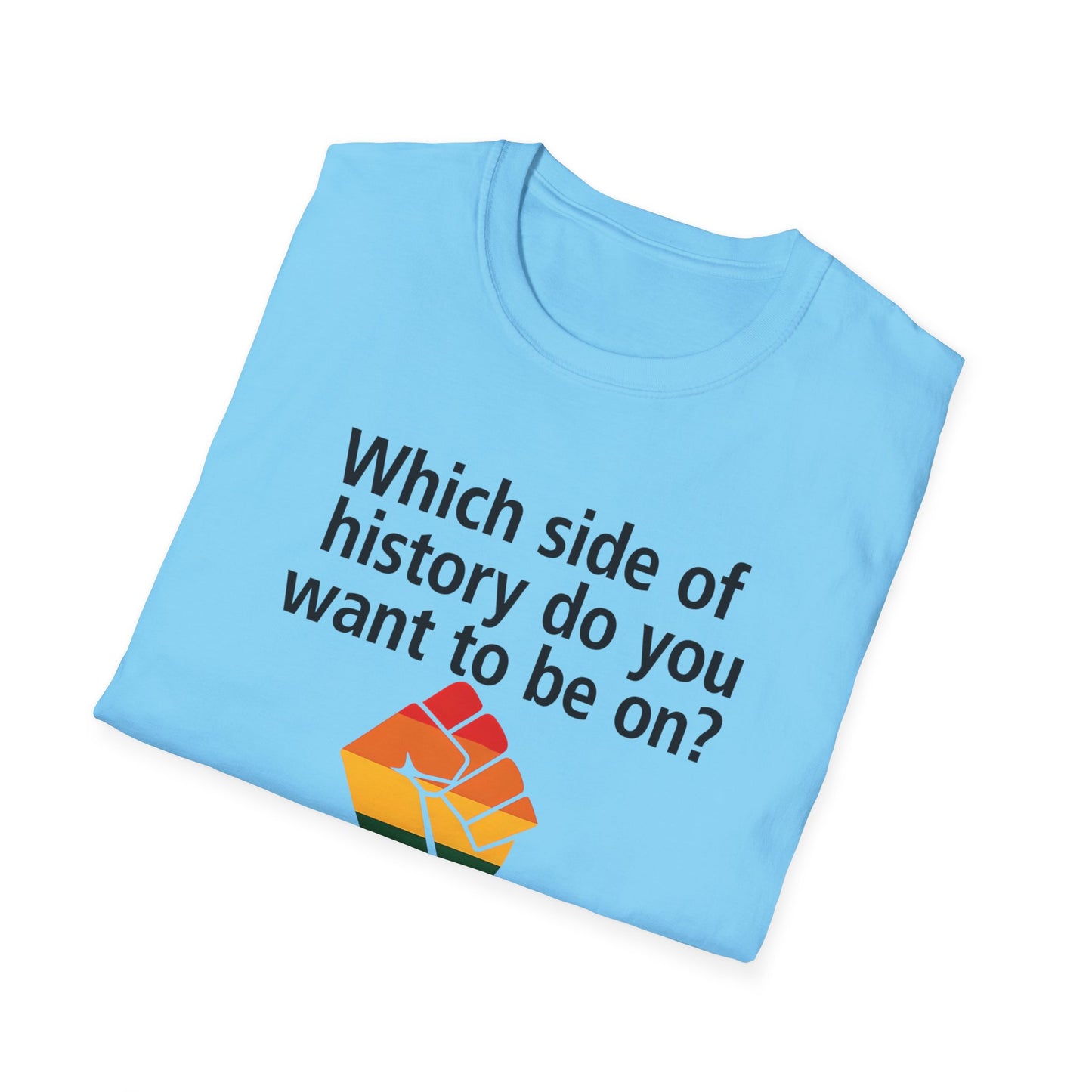 Equal Rights for All - What side of history do you want to be on? unisex T-shirt, Political Tee, Voter's Shirt, Casual Wear