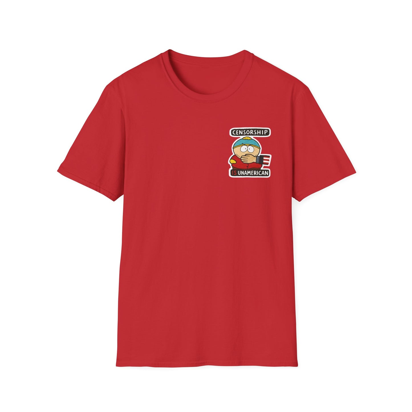 Trumpfuckistan - Population Stupid Funny Graphic Tee: Unisex Softstyle T-Shirt with Humorous, Quirky Gift for Friends, Casual Wear, Perfect for Parties