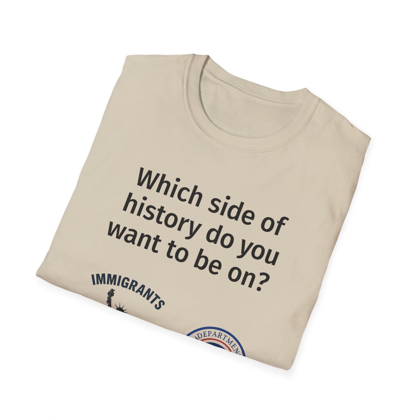 Which Side of History Do You Want to Be On? | Unisex Equal Rights Protest T-Shirt | Multicolored Fist Graphic Tee | Social Justice Shirt