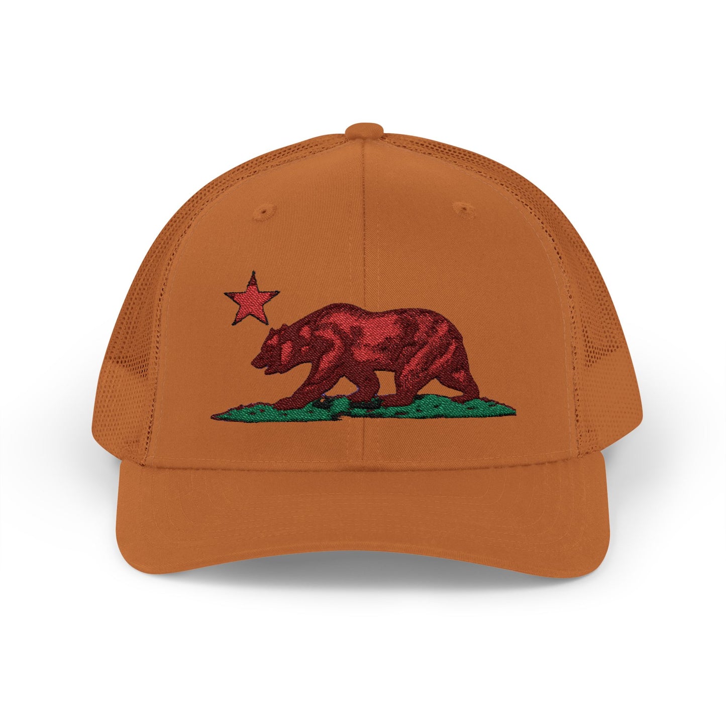California Bear Snapback Trucker Cap, Stylish Hat, Summer Accessory, Outdoor Gear, Retro Cap, Gift for Nature Lovers