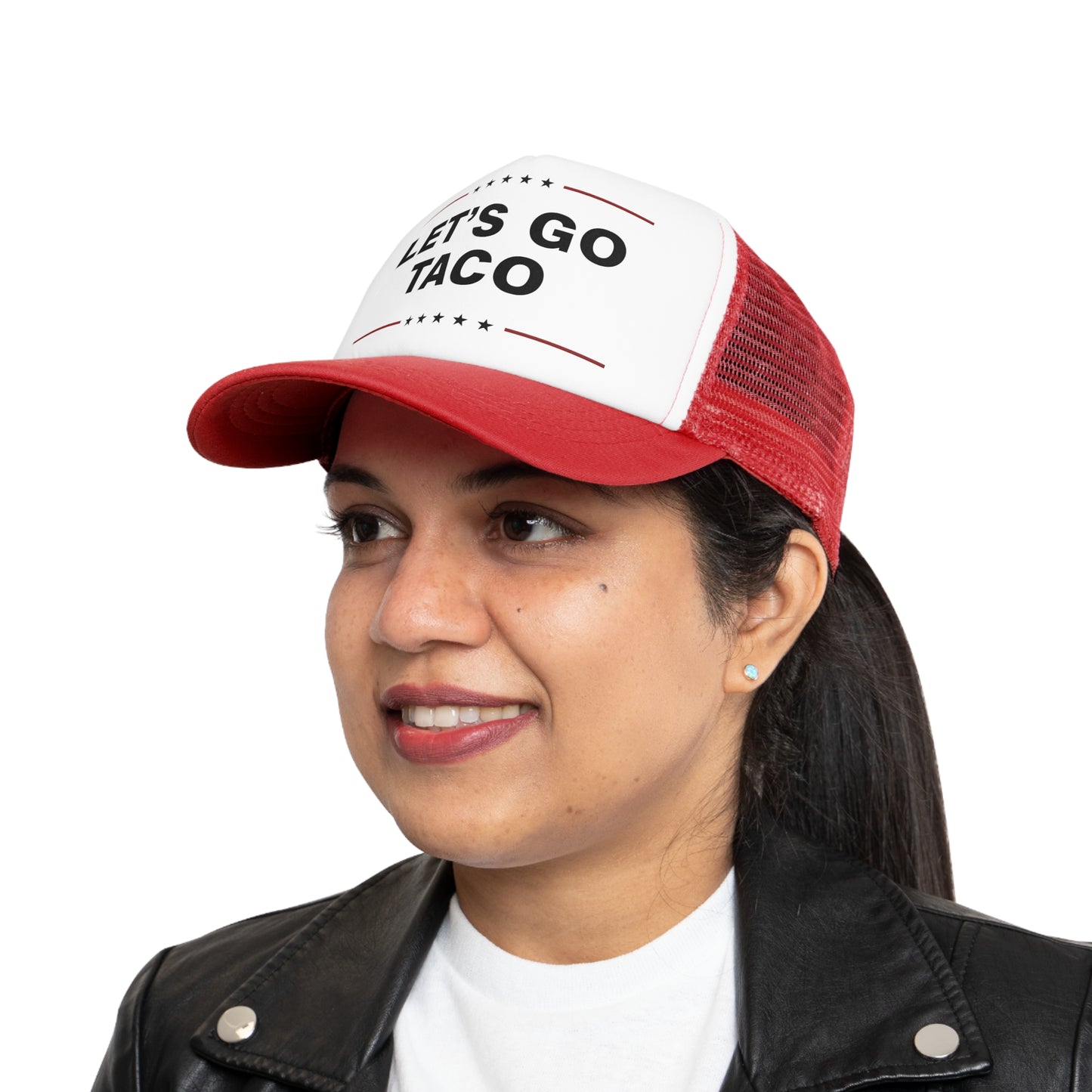 Let's Go Taco Mesh Cap - Impeach the Taco, Nacho President Hat, Humor Gift for Food Lovers, Party Accessory, Cinco de Mayo Party