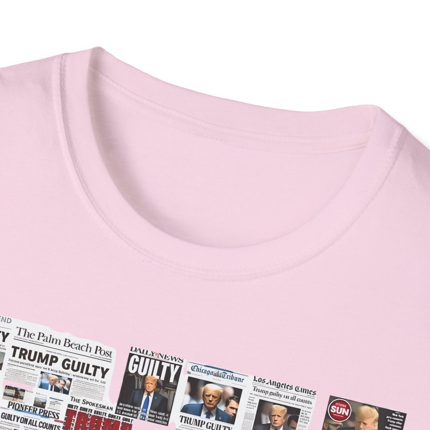 Coming Soon No Due Process Necessary! unisex anti-Trump tee, 34 felony counts tshirt, antiTrump statement apparel