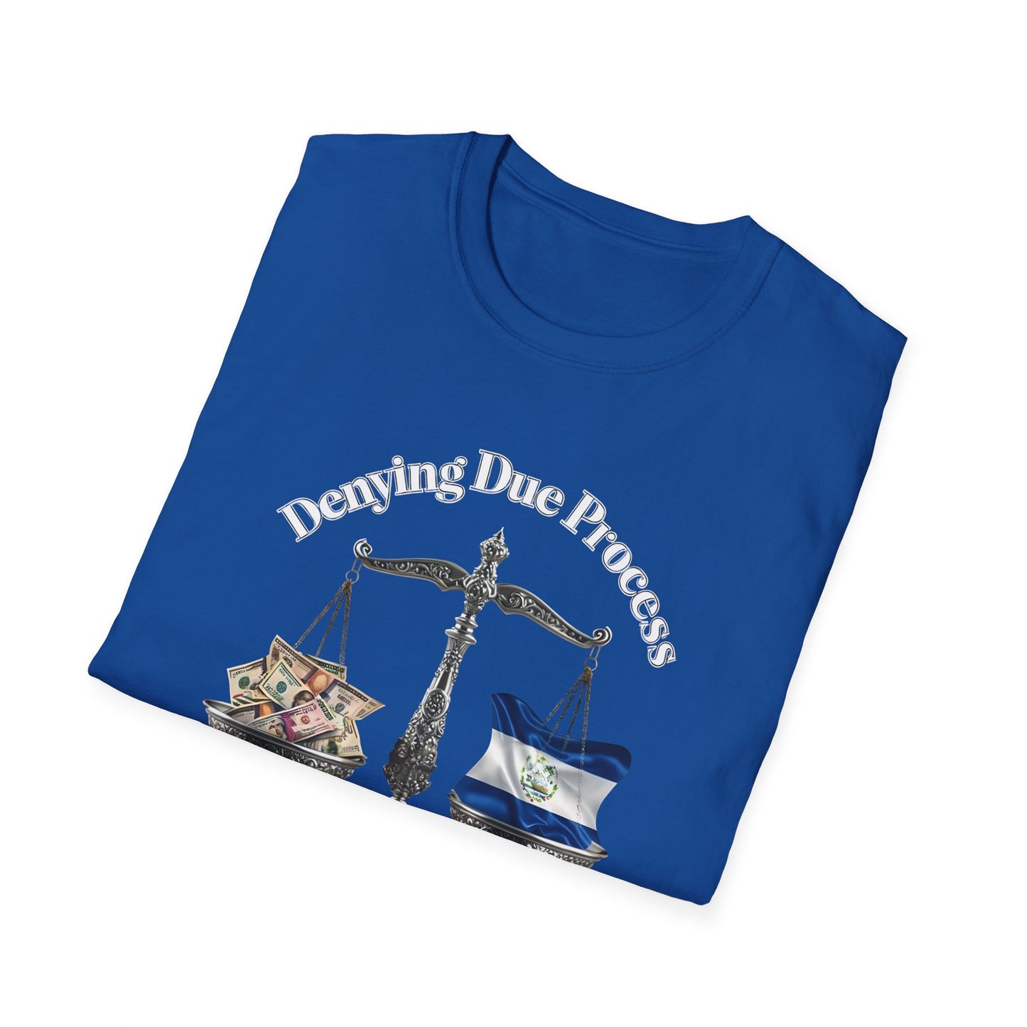 Justice T-Shirt - 'Denying Due Process Is UnAmerican' Graphic Tee, Political Apparel, Gift for Activists, Casual Wear, Statement Shirt