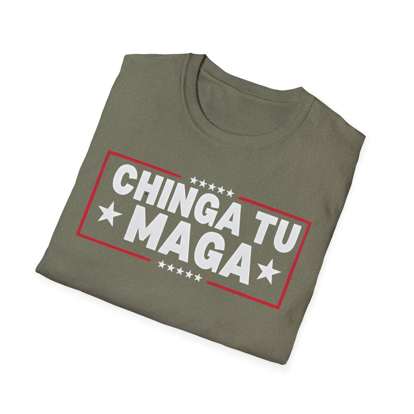 Chinga Tu MAGA unisex T-Shirt - Unique Gift, Casual Wear, Protest  Apparel, Everyday Fashion, Graphic Tee, Ban ICE