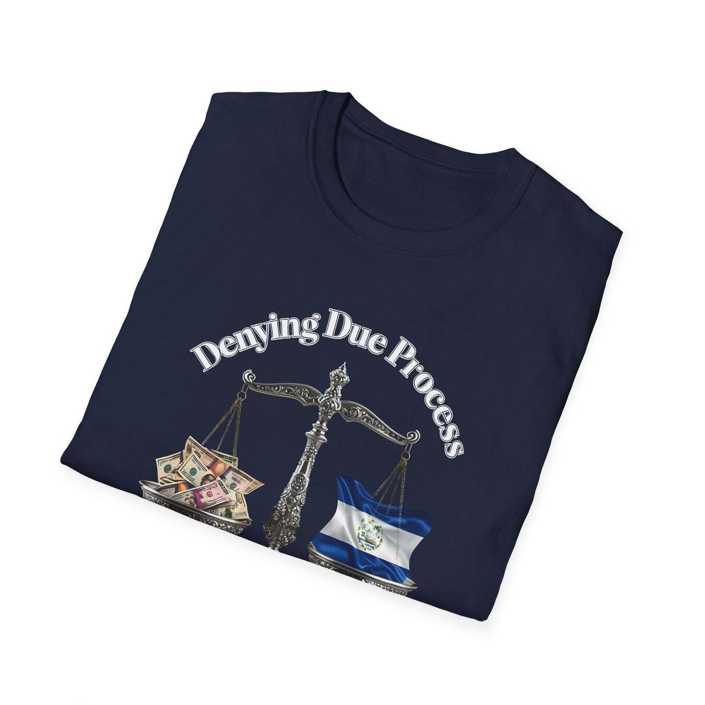 Justice T-Shirt - 'Denying Due Process Is UnAmerican' Graphic Tee, Political Apparel, Gift for Activists, Casual Wear, Statement Shirt