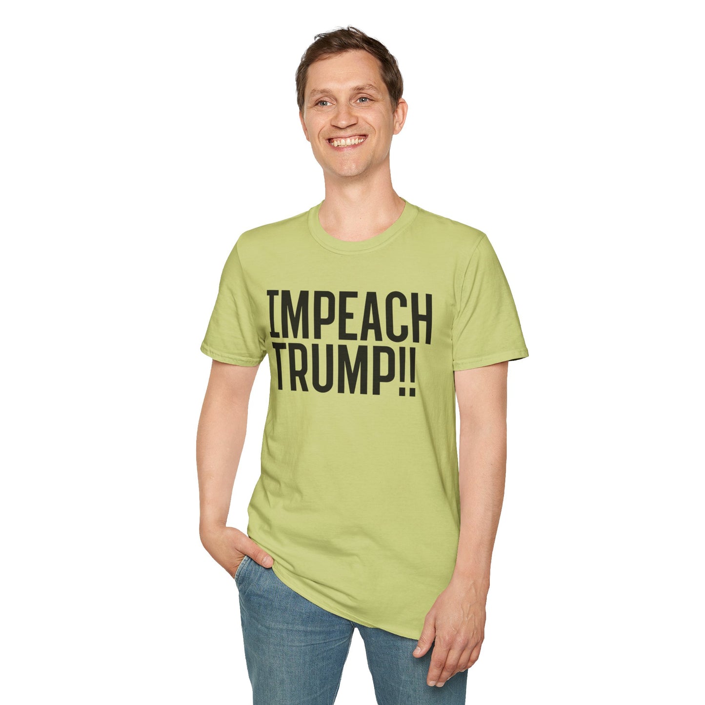 Impeach Trump!! front We've Had Enough back T-Shirt | Impeach Trump!!, Political Apparel, Comfortable Graphic Tee, Statement Top