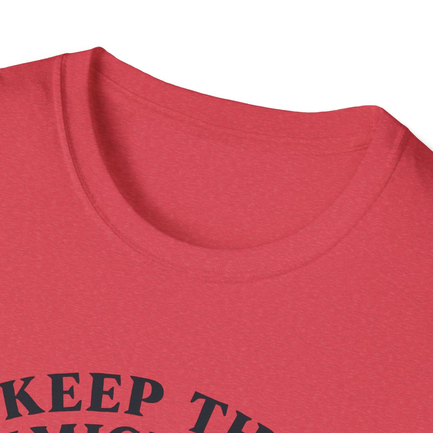 Keep the Immigrants, Deport the Racists -unisex anytime tee,  Casual Wear, Statement Piece, Gift for, Stand with immigrants, anti racists tee