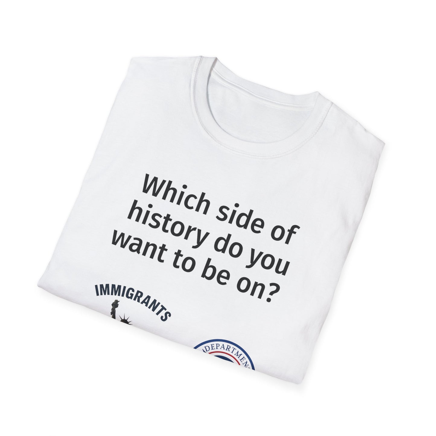 Which Side of History Do You Want to Be On? | Unisex Equal Rights Protest T-Shirt | Multicolored Fist Graphic Tee | Social Justice Shirt