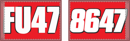 FU47/ 8647 Custom Double Sided Flag for Events, Resistance Flag, Protest Banner, Unique Gift, Festive Display, Home or Yard