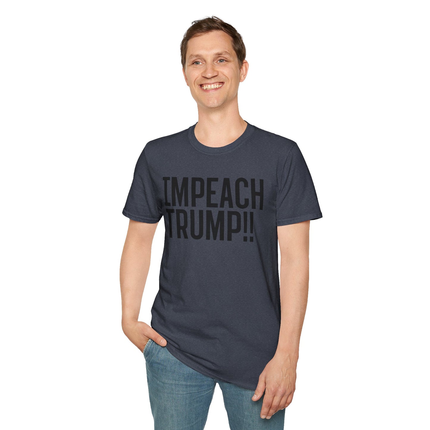 Impeach Trump!! front We've Had Enough back T-Shirt | Impeach Trump!!, Political Apparel, Comfortable Graphic Tee, Statement Top