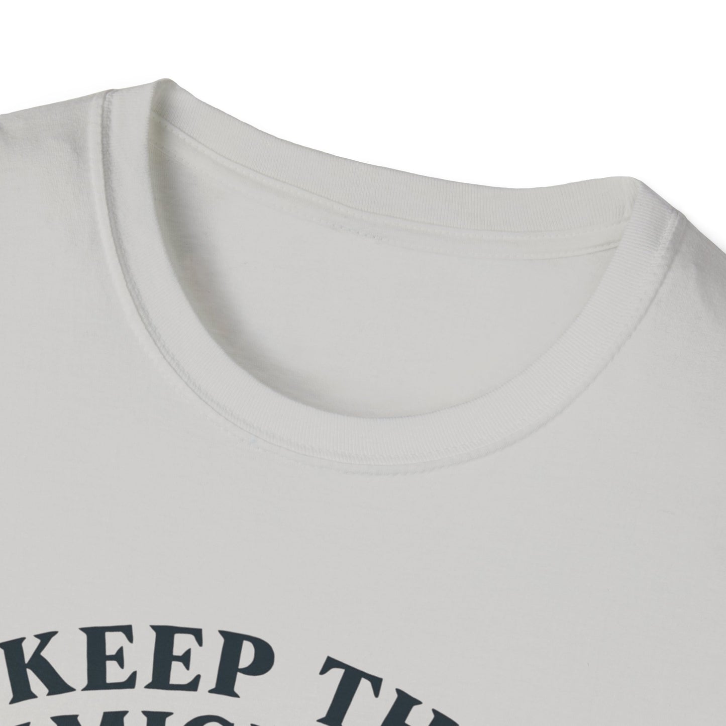 Keep the Immigrants, Deport the Racists -unisex anytime tee,  Casual Wear, Statement Piece, Gift for, Stand with immigrants, anti racists tee