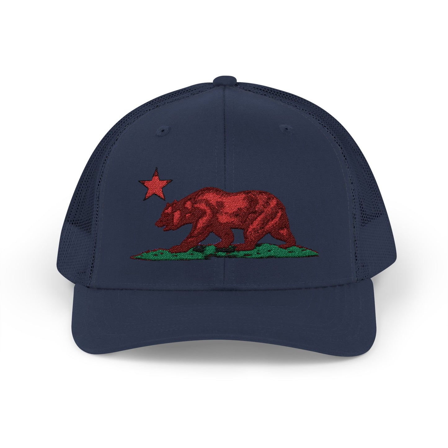 California Bear Snapback Trucker Cap, Stylish Hat, Summer Accessory, Outdoor Gear, Retro Cap, Gift for Nature Lovers