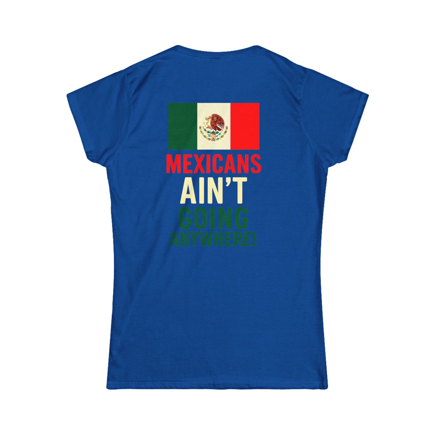 Chinga Tu MAGA front and back Ladies Fit Tee, Empowering T-Shirt, Trendy Graphic Tee, Gift for Activists, Women's Statement Shirt
