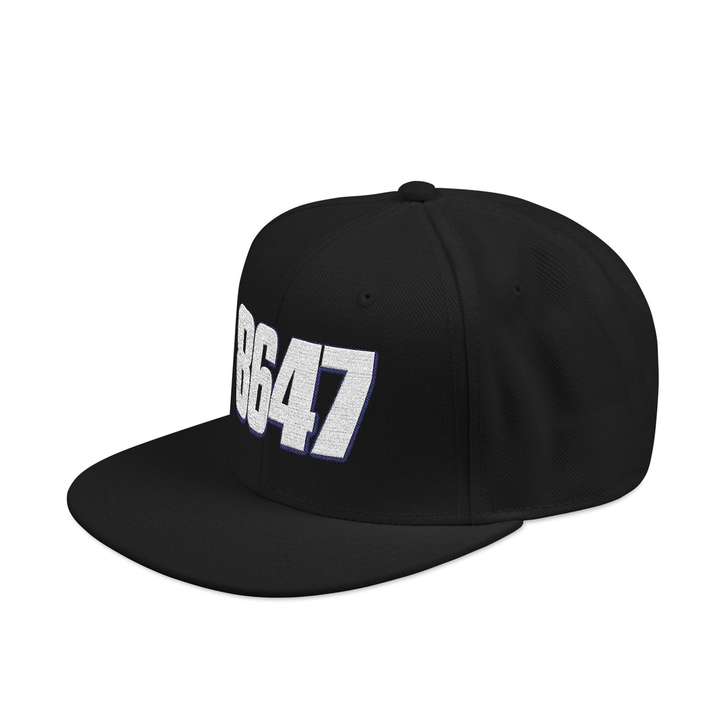 Embroidered 8647 Snapback Cap | Stylish Streetwear Hat | Perfect Gift for Him, Customizable Vintage Hat, Casual Fashion