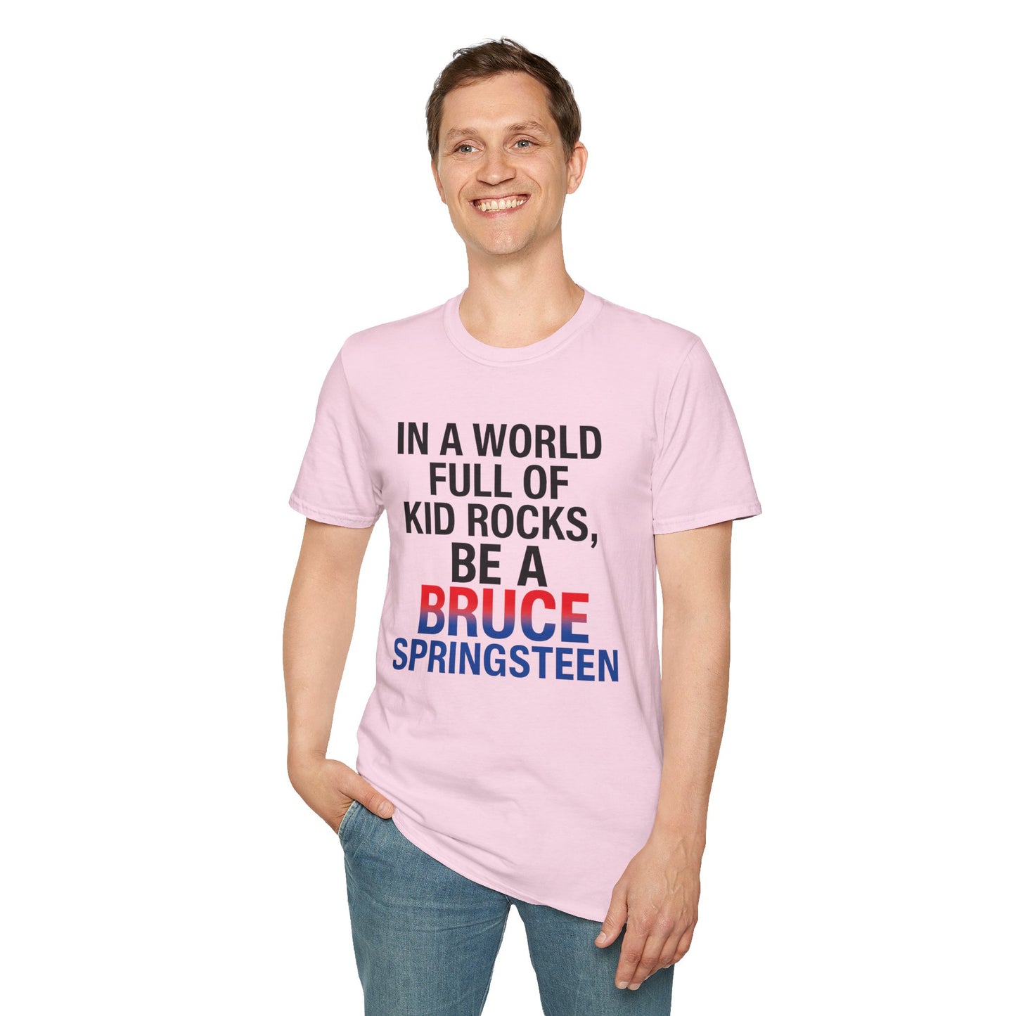 Be a Bruce Springsteen T-Shirt - Be a Bruce Springsteen, Music Lover Gift, Casual Tee, Concert Outfit, Unique Design