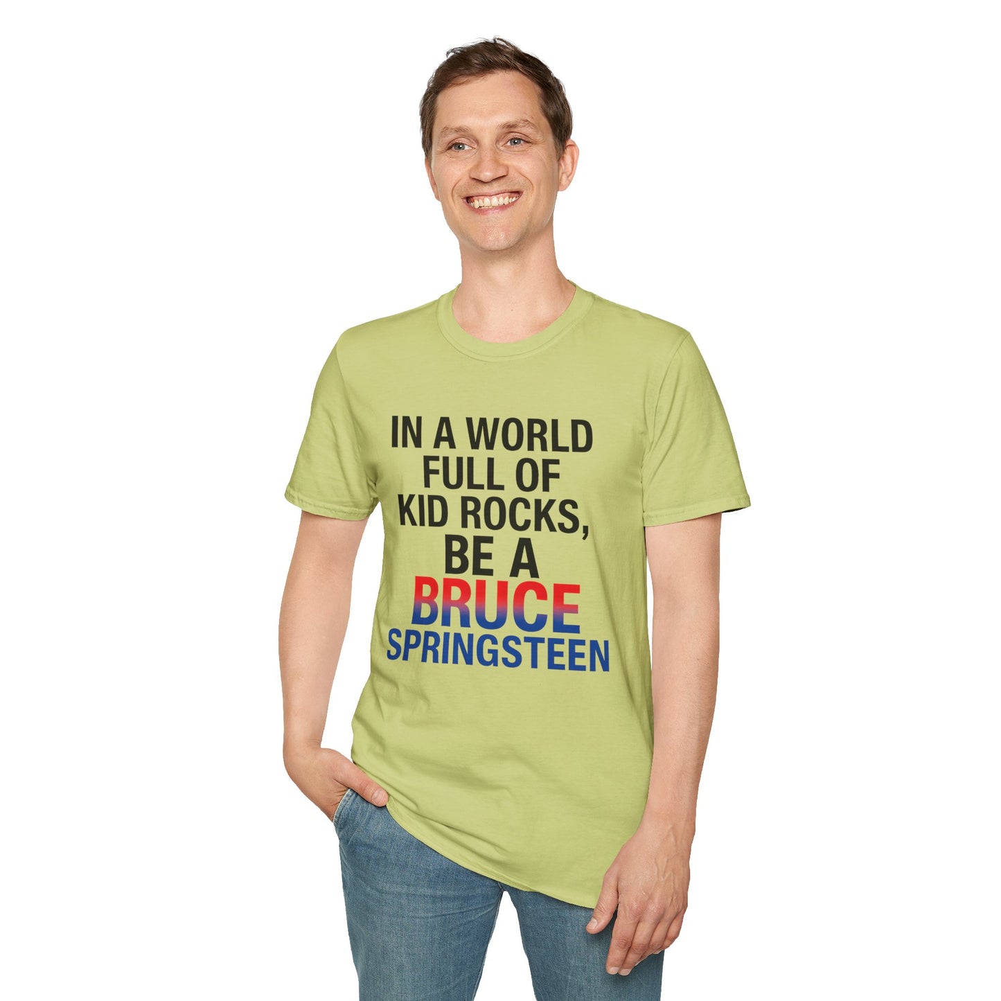 Be a Bruce Springsteen T-Shirt - Be a Bruce Springsteen, Music Lover Gift, Casual Tee, Concert Outfit, Unique Design