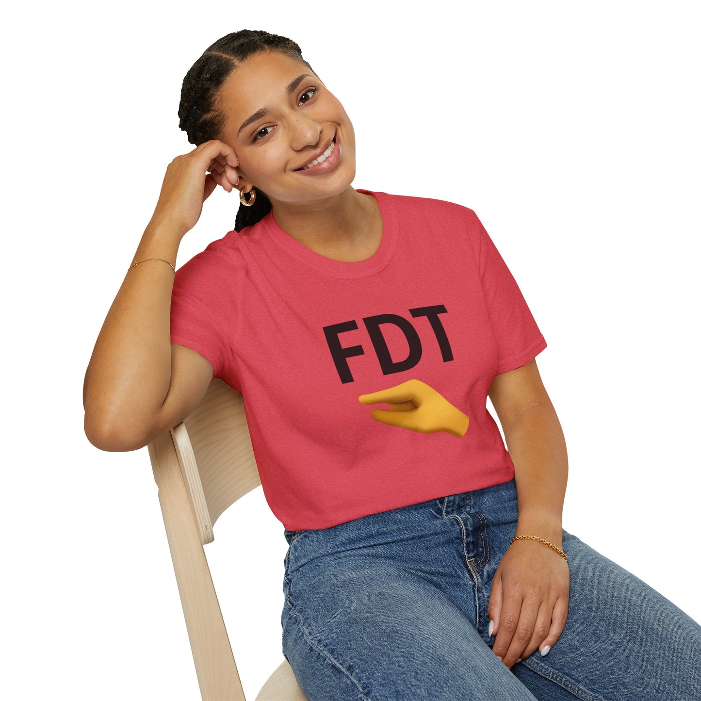 FDT (teeny weeny) unisex t-shirt,  Funny Political Tee, Humorous Gift, Unisex Casual Wear, Statement Shirt, Ideal for Parties