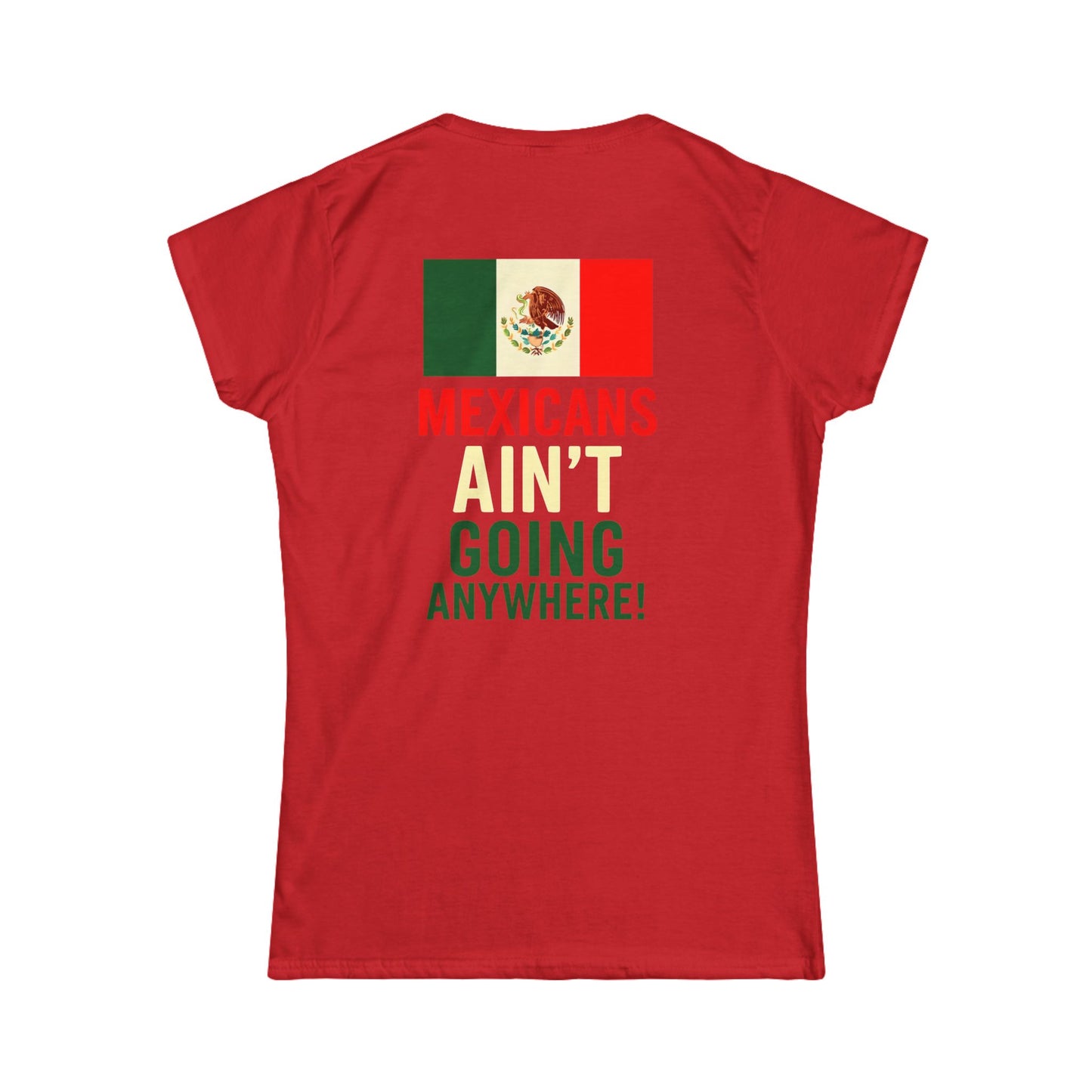 Chinga Tu MAGA front and back Ladies Fit Tee, Empowering T-Shirt, Trendy Graphic Tee, Gift for Activists, Women's Statement Shirt
