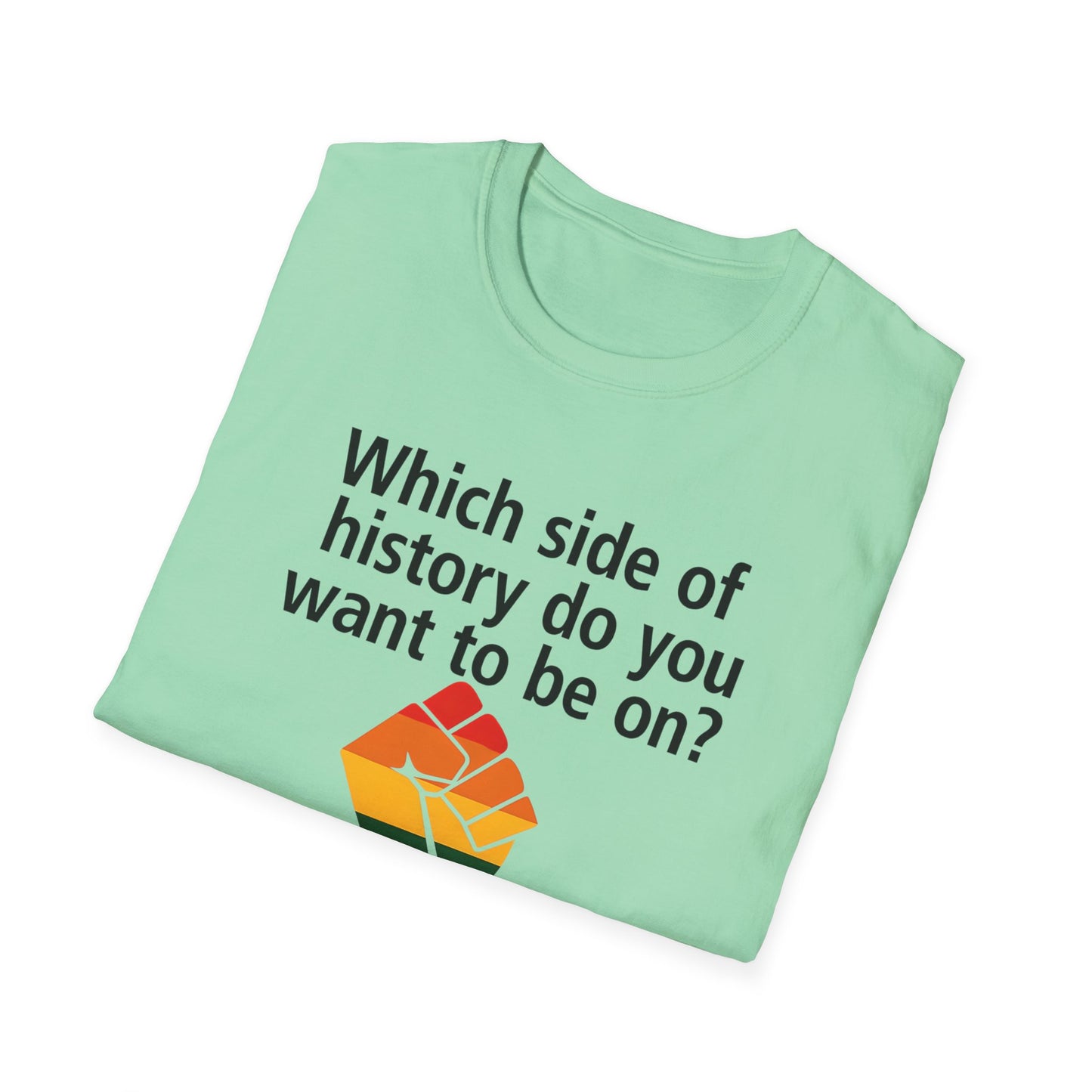 Equal Rights for All - What side of history do you want to be on? unisex T-shirt, Political Tee, Voter's Shirt, Casual Wear