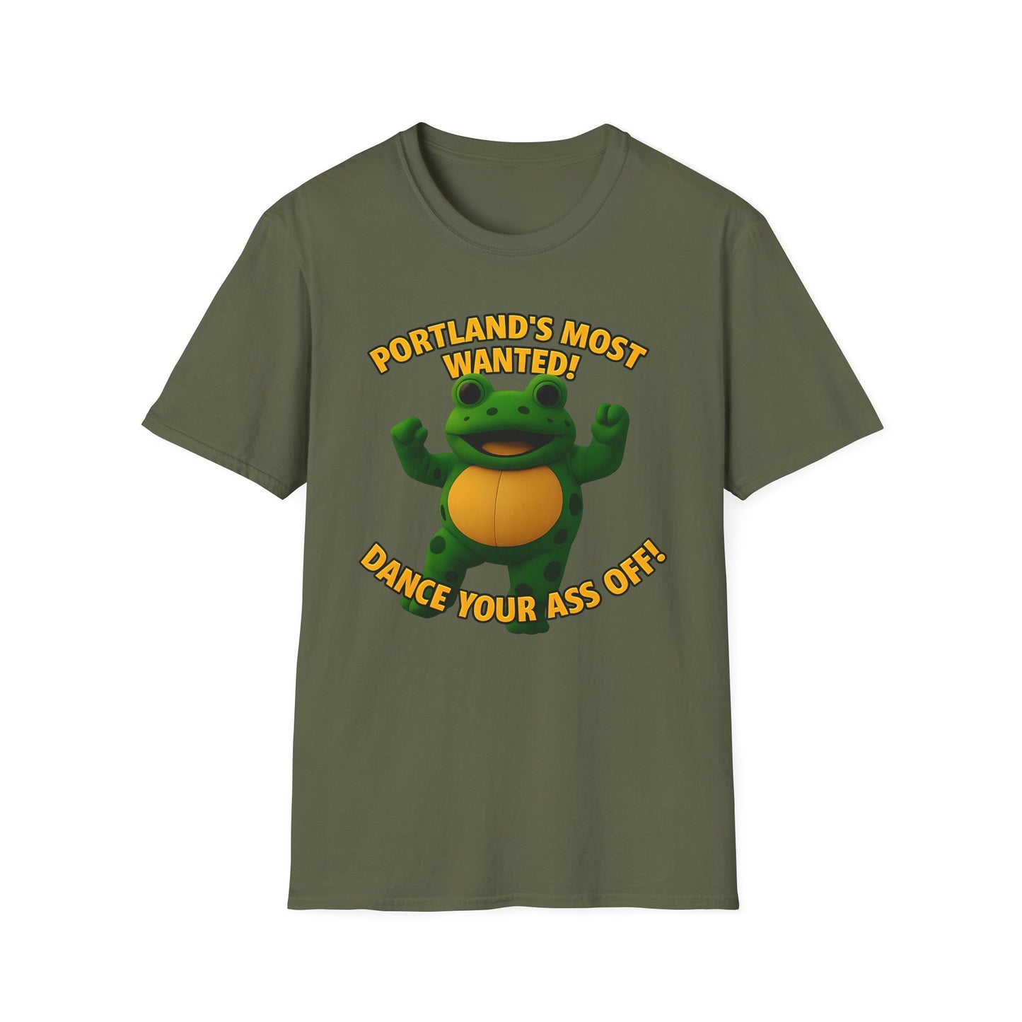 Portland's Most Wanted Dance Your Ass Off Unisex T-Shirt, Fun T-Shirt, Graphic Tee, Quirky Gift, Casual Wear, Music Lover Shirt