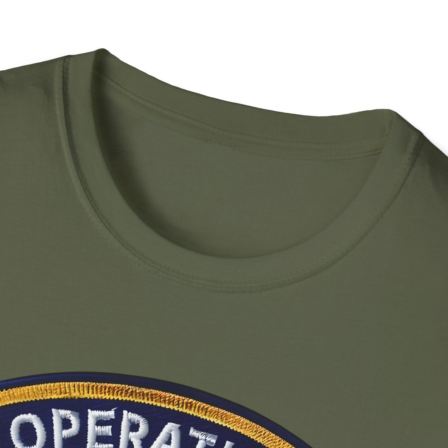 Operation Enduring Clusterf*ck Unisex Softstyle T-Shirt, Casual Wear, Military Humor Tee, Gift for Veterans, Fun Graphic Tee