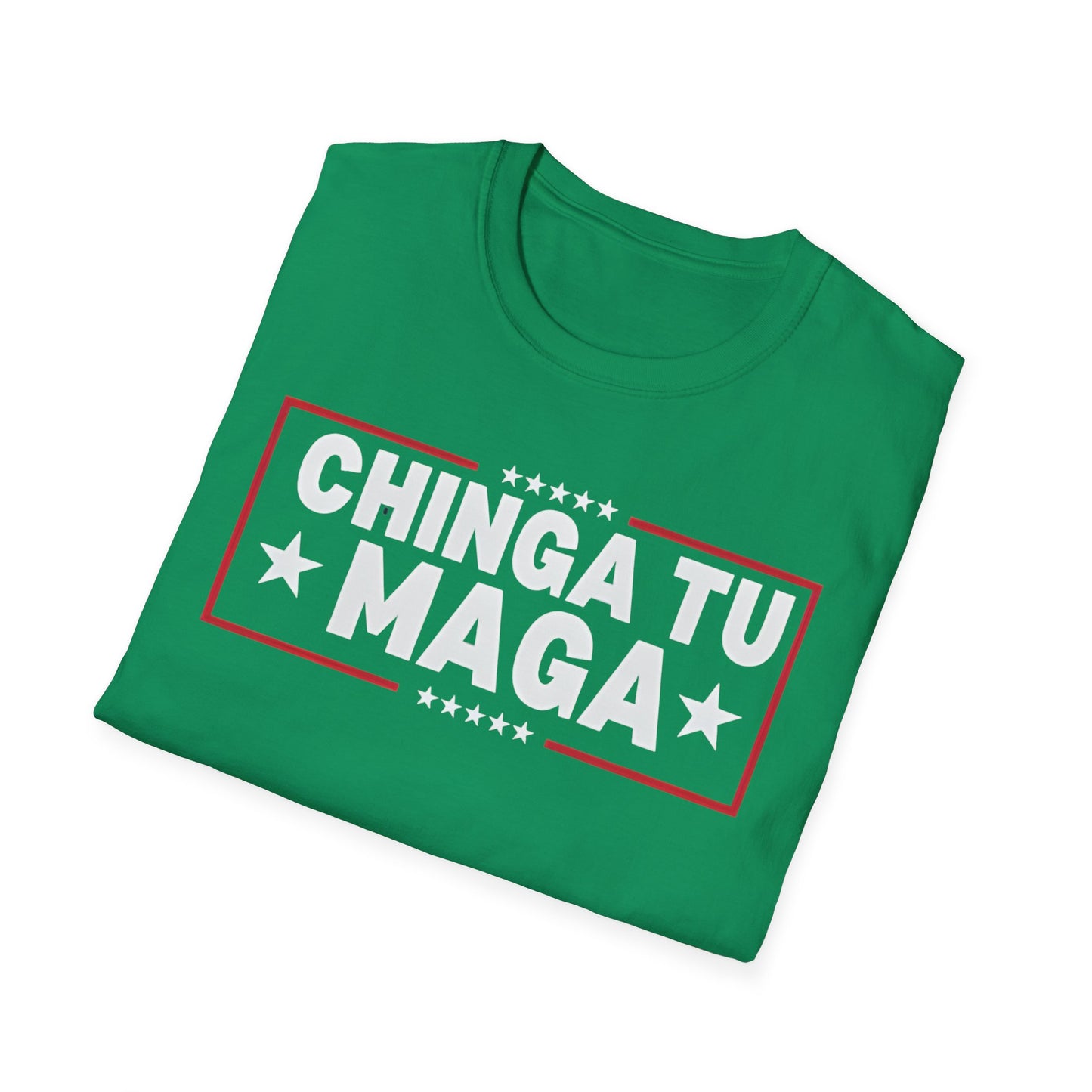 Chinga Tu MAGA unisex T-Shirt - Unique Gift, Casual Wear, Protest  Apparel, Everyday Fashion, Graphic Tee, Ban ICE