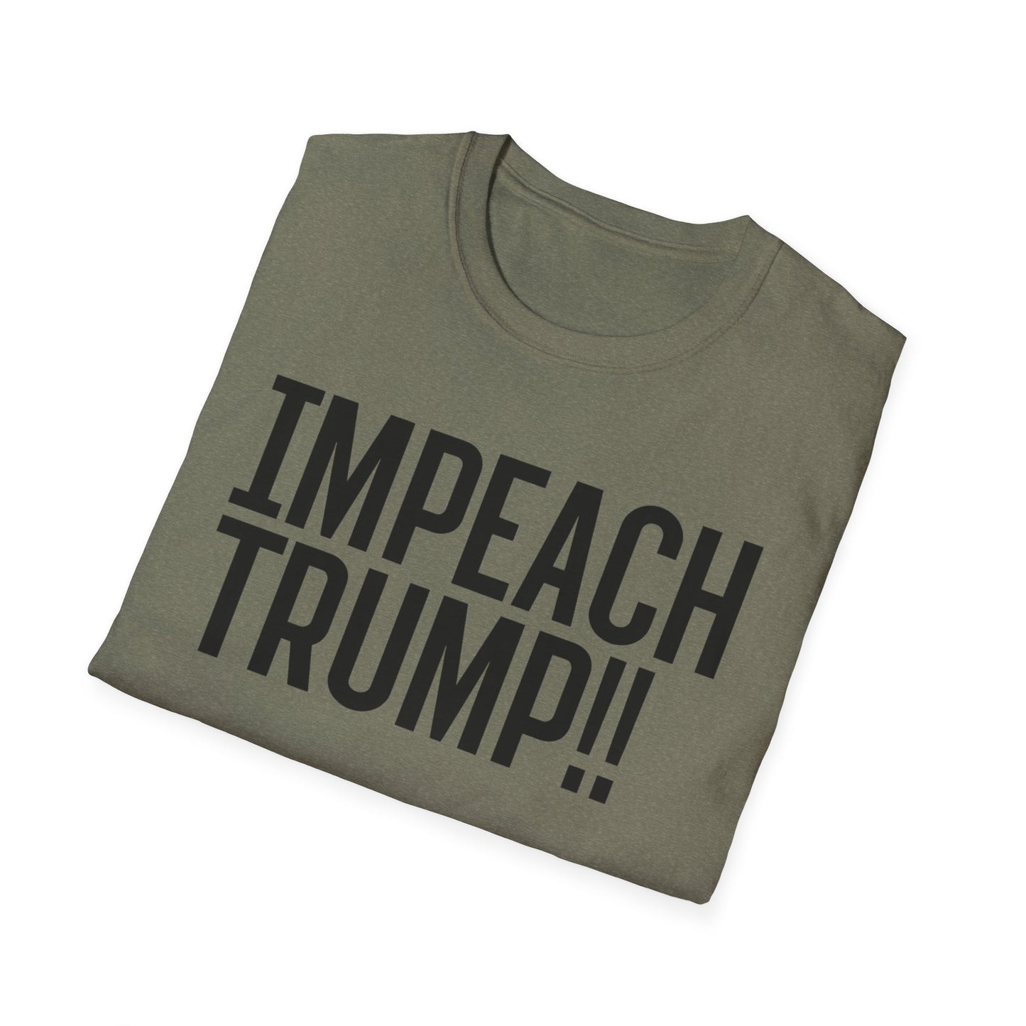 Impeach Trump!! front We've Had Enough back T-Shirt | Impeach Trump!!, Political Apparel, Comfortable Graphic Tee, Statement Top