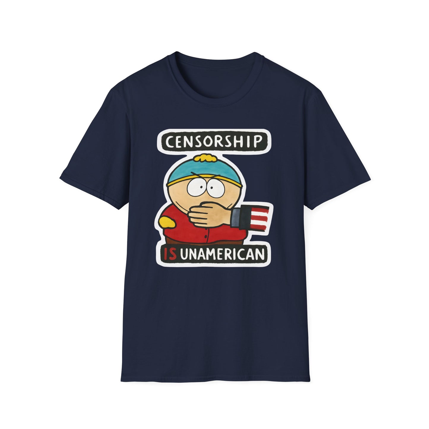 Anti-Censorship unisex Tee, Protest Clothing, Graphic Tee, Casual Wear, Gift for Activists, Free Speech, unamerican censorship tee unisex fit