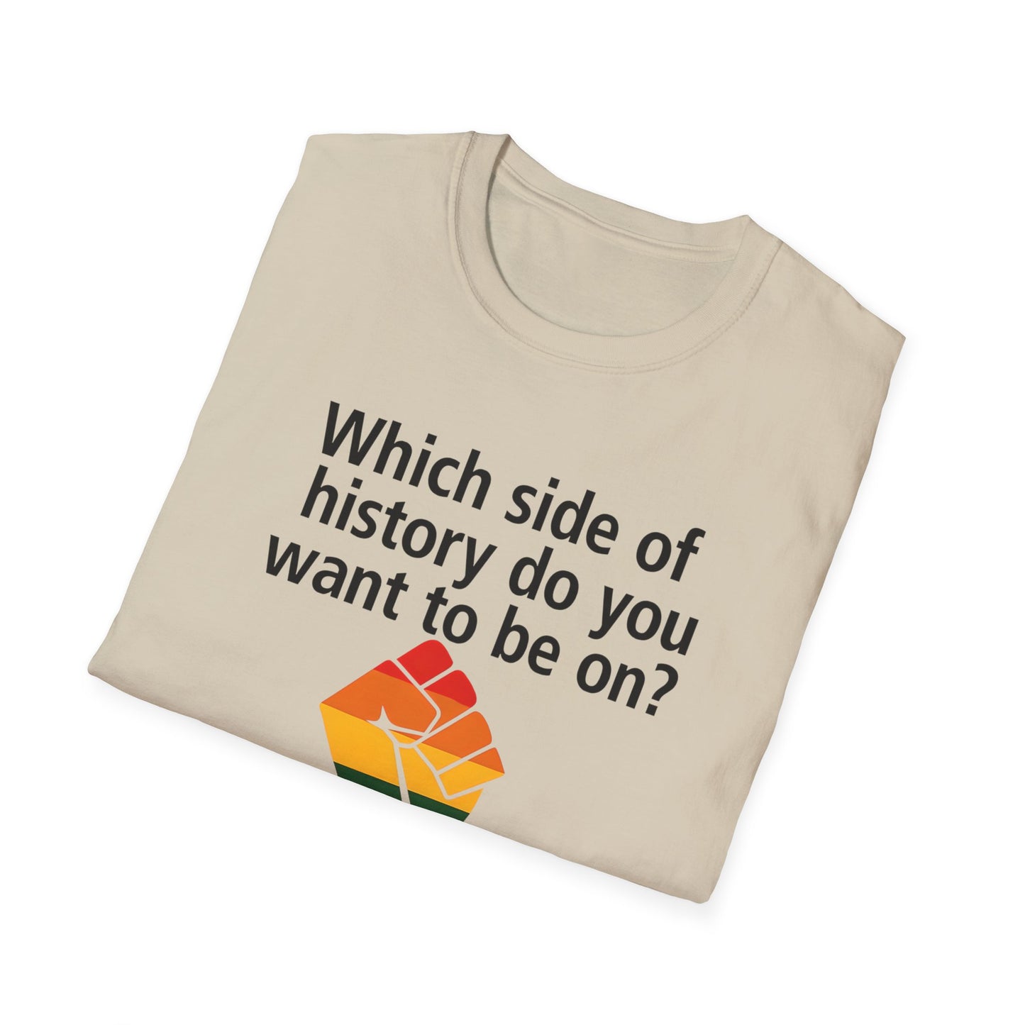 Equal Rights for All - What side of history do you want to be on? unisex T-shirt, Political Tee, Voter's Shirt, Casual Wear